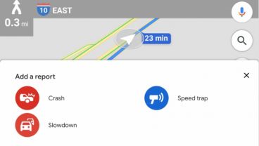 خبرگوناگون گوگل یکی دیگر از قابلیت‌های ویز را به سرویس نقشه خود اضافه کرد